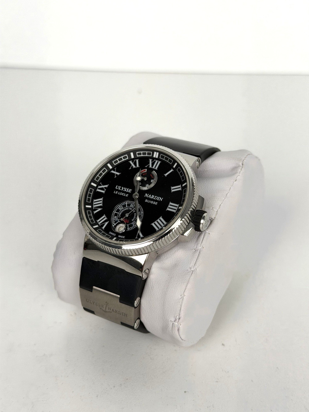 Ulysse Nardin Marine Chronometer Black Automatic 43mm 1183-126